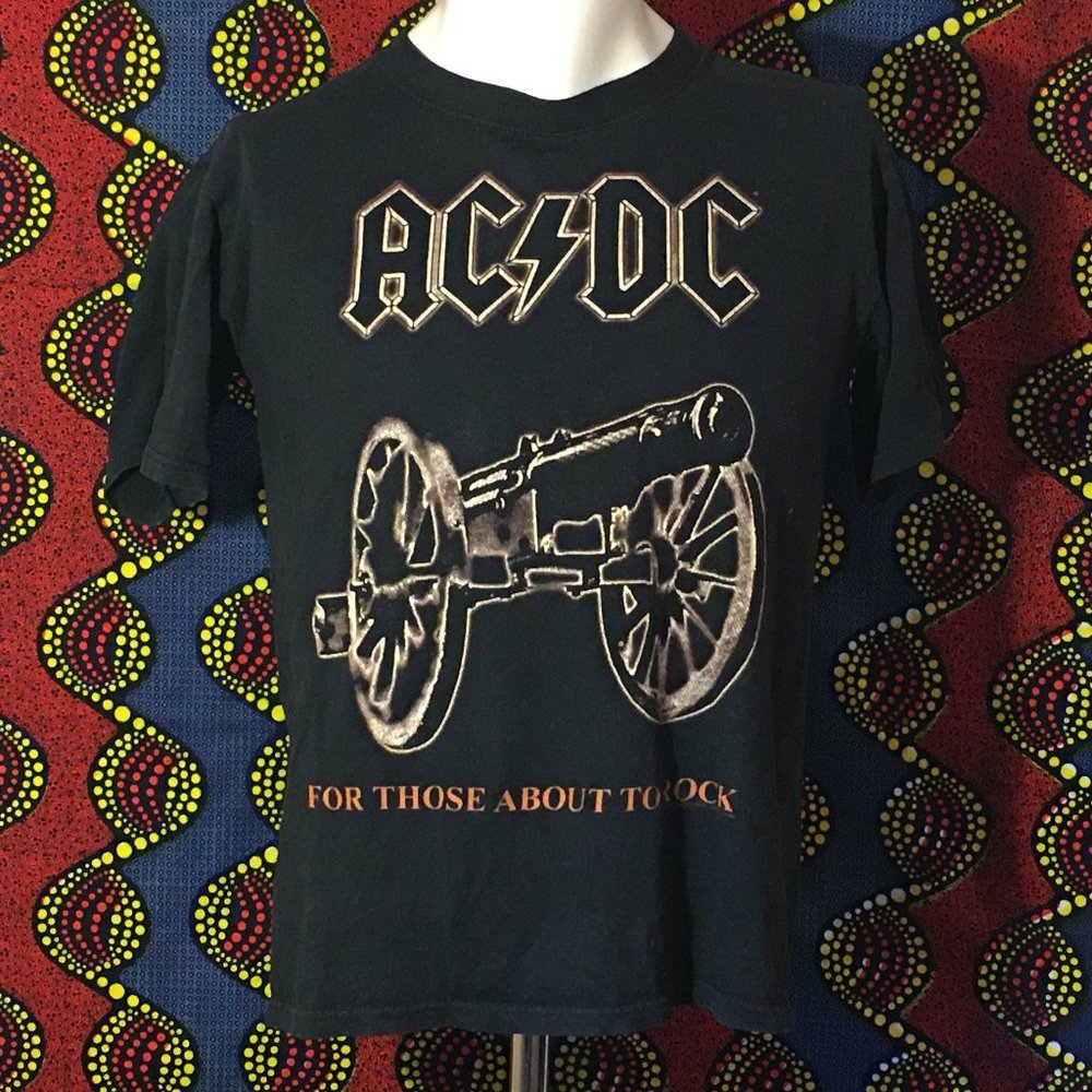 AC/DC - For Those About To Rock - We Salute You - T-shirt - Black - M